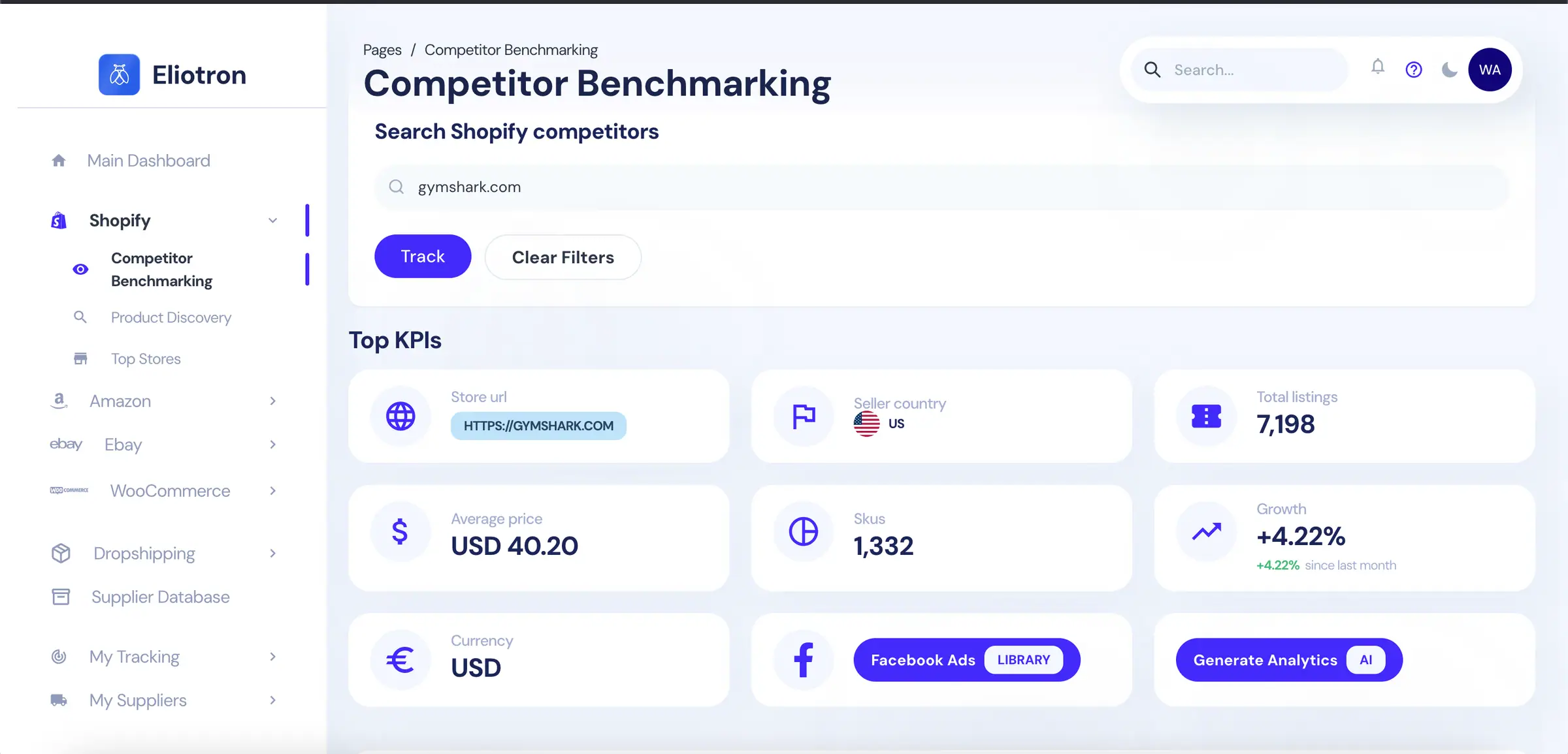 AI Market Reports Dashboard